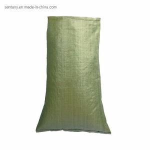 2021 Green Recycled PP Woven Bags for Packaging Construction Waste, Building Garbage, Sand, Feed