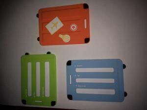 Soft PVC Luggage Tag Silicone/Metal Baggage Tag Customer Design Tag