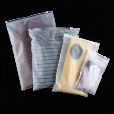 Custom Frosted Printed Zip Lock Plastic Packaging Zipper Bag