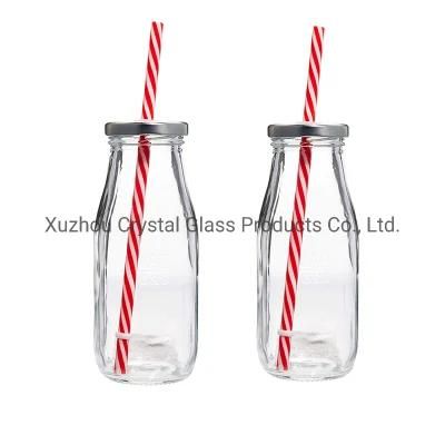 Wholesale Juice Beverage Glass Bottles for Milk 330ml