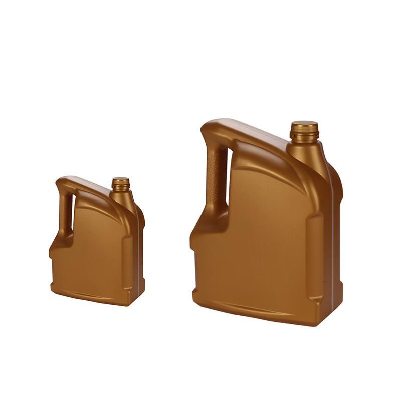 Factory Export Support Customization Plastic Engine Oil Bottle with Liquid Line
