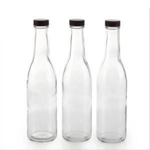 375ml Long Neck Glass Bottle for Sauce with 28-400 Neck Finish