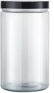 85*120 mm Plastic PP Pet Aluminum Cap Customizable Transparent Packaging Bottle Jars for Water Perfume Oil