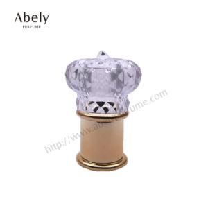 Perfume Bottles Supplier Made Gold Silver Acrylic Plastic Cap