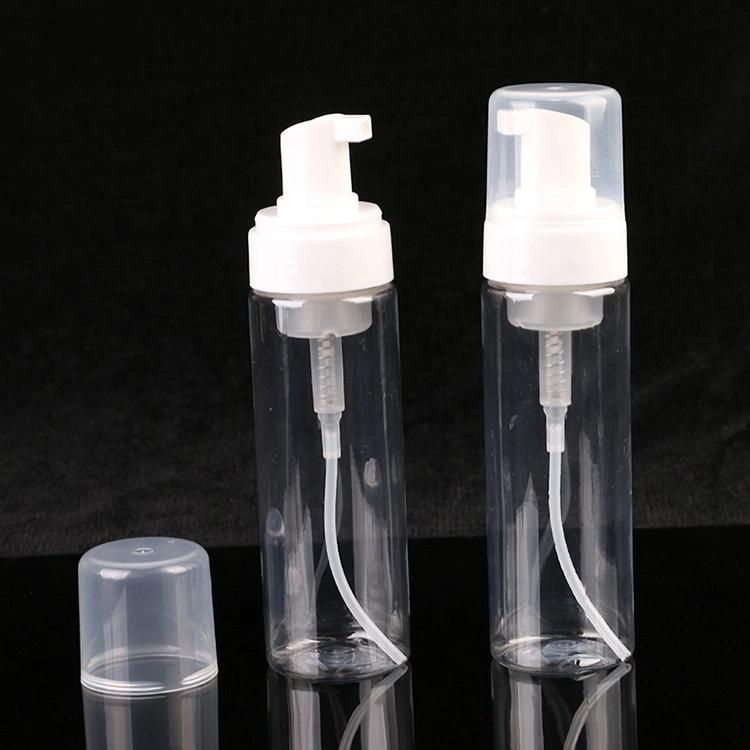 Foaming Bottle 30ml 50ml 100ml 150ml 200ml 250ml Pet Cosmetic Liquid Soap Dispenser with Foam Pump Bottle