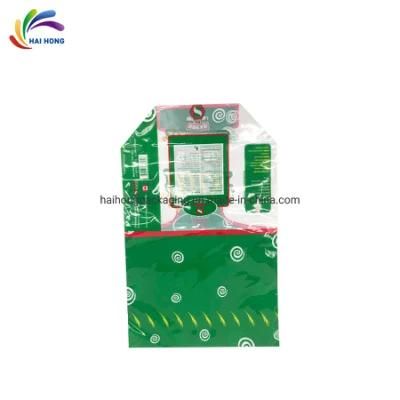 Flat Bottom Plastic Bread Packaging Bags Custom Printed Roll Stock