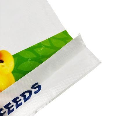 Chicken Feed 20kg Wholesale BOPP Laminated Packaging PP Woven Bag for Sale