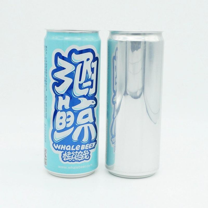 Sleek 330ml Blank Beer Cans and 202 Sot Ends