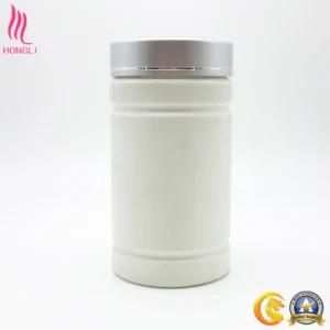 Empty Milky White Jar with Phenolic Cap