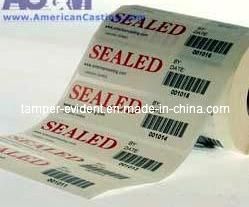 Security Adhesive Hot Sale Cheap Label (ZXLABEL03)