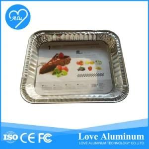 Rectangle Food Disposable Aluminum Foil Tray