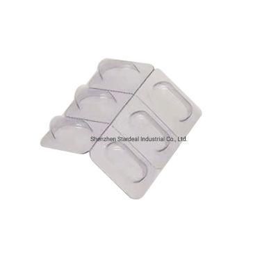 Custom PVC Capsule Blister Tray Medication Plastic Packaging