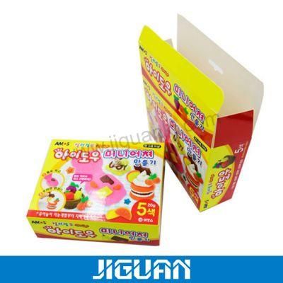 Cartoon Style Colorful Kid Toy Food Outer Packaging Box