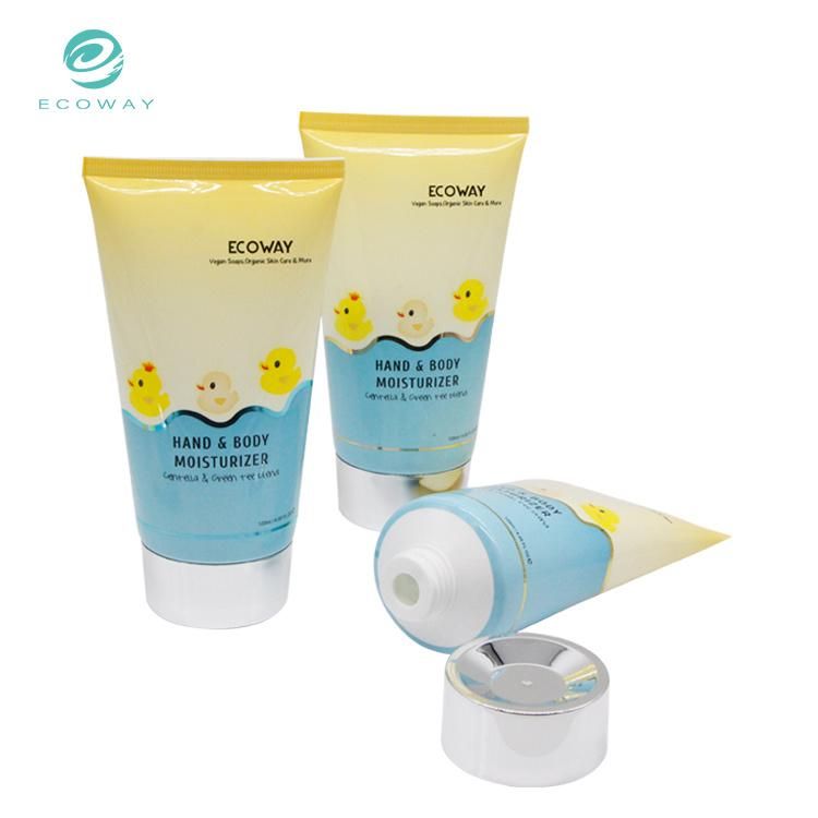 Hand and Body Cream Lotion Moisturizer Soft Plastic Squeeze Packing Tube