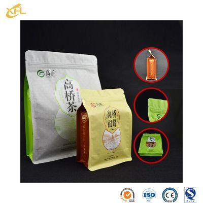 Xiaohuli Package China Silver Food Packaging Pouches Suppliers Bag with Valve Paper Food Bag for Tea Packaging