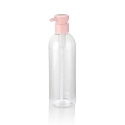 Zy03-A239 Cylinder Pet Plastic Pump Shampoo Bottle
