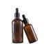 5ml 10ml 15ml 20ml 30ml 50ml 100ml Amber Glass Cosmetic Essential Oil Bottle with Dropper