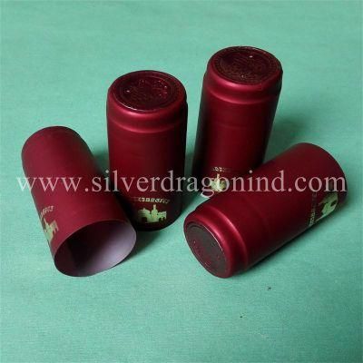 Custom PVC Heat Shrink Cap Seal, Capsules for Food/Wine/Juice Bottles