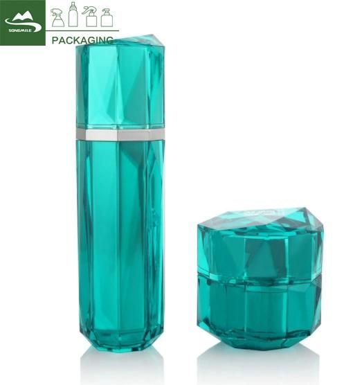 15g 30g 50g Luxury Day & Night Acrylic Cream Jar for Cosmetic Packaging