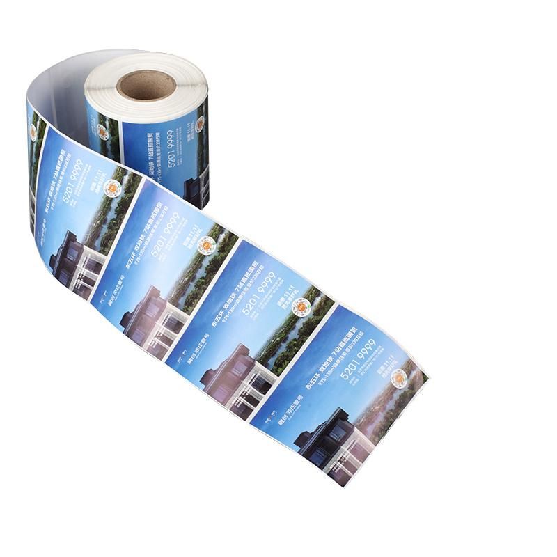 Hot Sale Customized Plastic Water Bottle Label Printing Sticker
