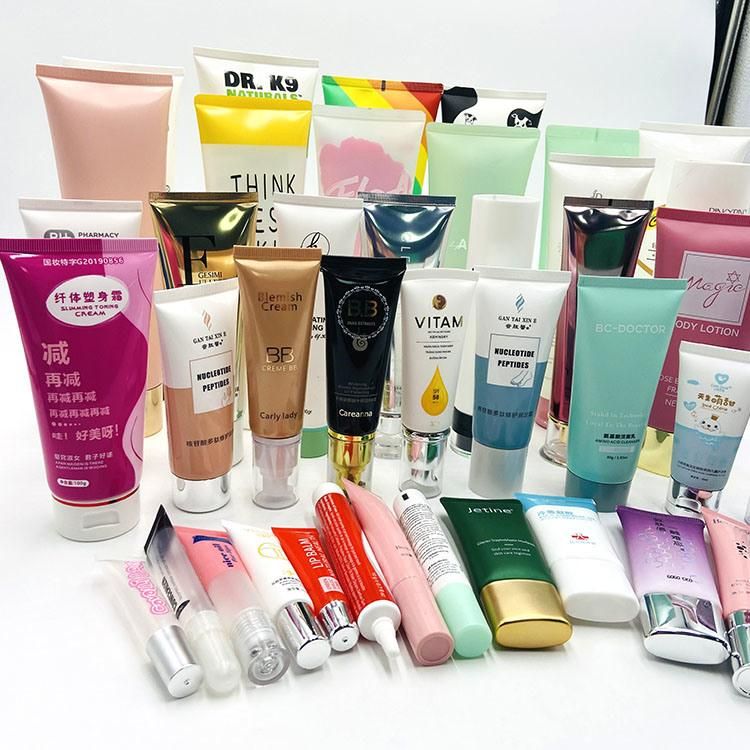 Skin Care Cream Packaging Plastics Tube Body Lotion Plastic Package