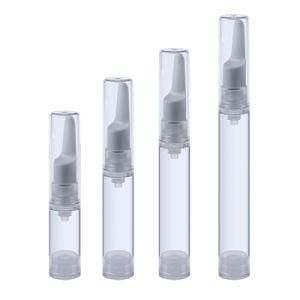 Cosmetic Packaging Transparent as Plastic 12 Airless Pump Eye Cream Bottle