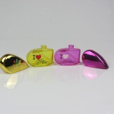 Heart Shaped Personalized Color Printing Oil Perfume Bottle