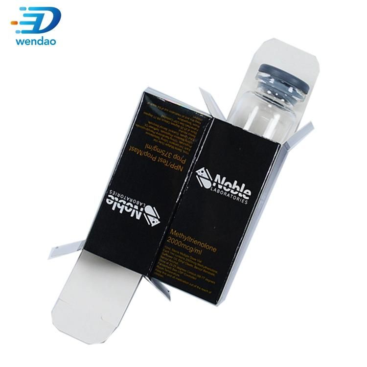 Ffree Design Pharmaceutical Vial Box Packaging Steroids 10ml Vial Box