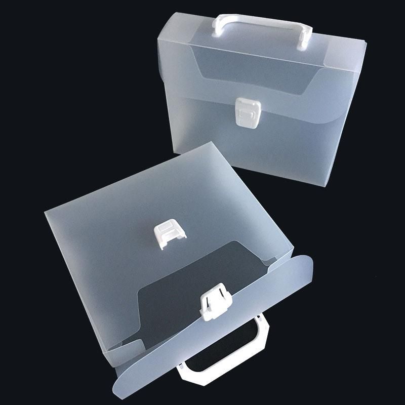 PP cosmetic shower sets gift packaging box with handle and buckle