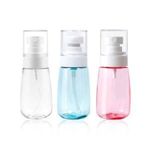 Lotion Cream Cosmetic Clear Pink Blue 60ml PETG Plastic Spray Lotion Bottle