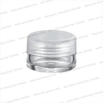 Winpack Hot Sale Transparent 30g Plastic Cream Jar for Cosmetic Packing