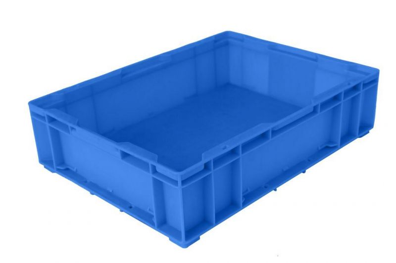 HP4a High Quality 100% Virgin PP Plastic Recycle Storage Box Hot Sale HDPE Material Cheap Price Recycle Heavy Duty Crate Plastic PP Box for Auto Parts