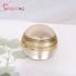 5g Mini Gold Jar Empty Cosmetic Plastic Jars Cream Jar for Skincare Ball Lip Balm Container