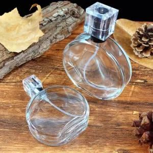 Custom Made Round Perfume Bottle 30ml 50ml 100ml High-End Design Luxury Perfume Spray Cologne Bottles
