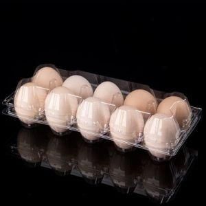 Plastic Transparent Supermarket Egg Tray