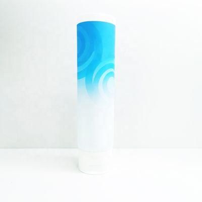 Custom Logo Eco Friendly Recycled Empty PE Plastic Squeeze Body Cream Soft Cosmetic Packaging Tube