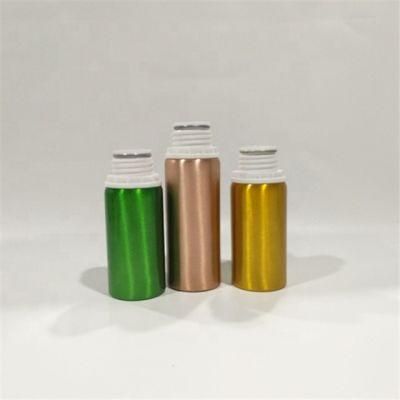 Food Grade Lining Wide Mouth Aluminum Essential Oil Bottle