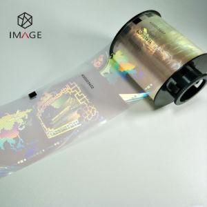 Clear Thermal Transfer Custom Hologram Ribbon for PVC Card Security Identification