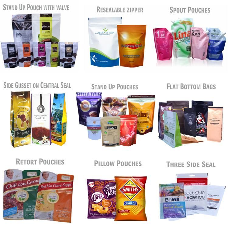 Customized Printed Vacuum Food Packaging Bag