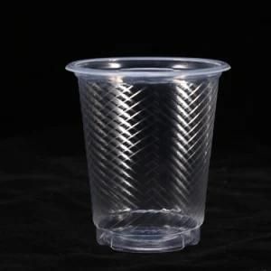 Disposable Clear Transparent Plastic Drink Cup for Water Juice and Ice Cream