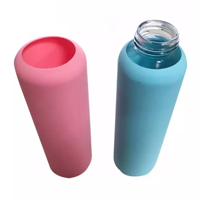 Portable Heat-Resistant Silicone Sleeve for Glass Cup Drink Tea Coffee Mug