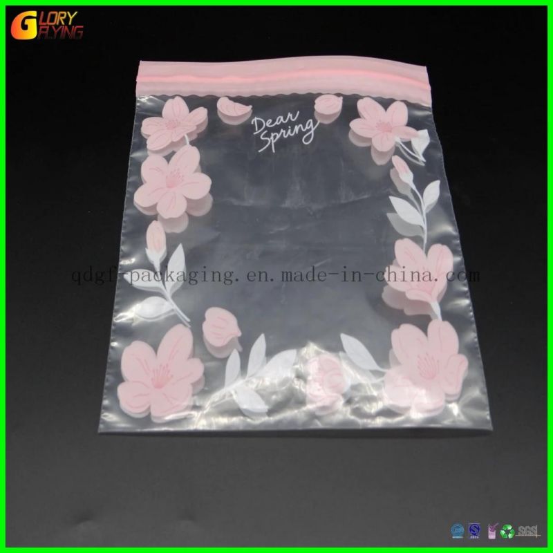 Customized Printed Plastic Zipper Tobacco Cigar Packaging Bag