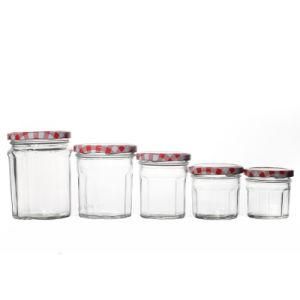 Hot Sale Factory Direct Sale Customize Clear Empty Food Glass Jars and Bottles with Caps 50ml 150ml Food Jars Glass