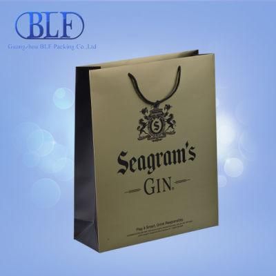PP Handle Wine Paper Shopping Bag