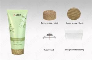 D40mm Squeeze Tube Packaging with Wood Texture Screw on Cap