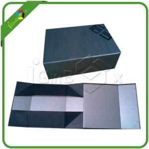 Foldable Cardboard Gift Box with Plastic Insert