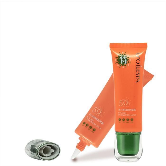 Tube Plastic Acrylic Cap with Nozzle Packaging for Bb Cream