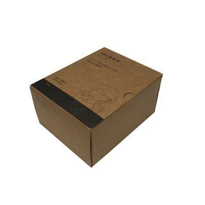 Custom Logo Printed Kraft Paper Folding Steam Eye Mask Drawer Gift Box Set with 3 Inner Boxes