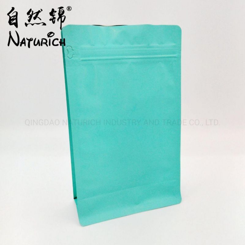 Heavy Duty Quad-Seal Food Packaging Bag with Zipper