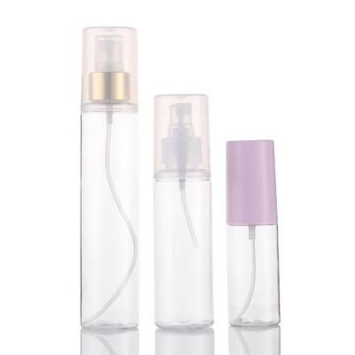Wholesale 50ml Pet Plastic Pump Cosmetic Bottle with Sprayer